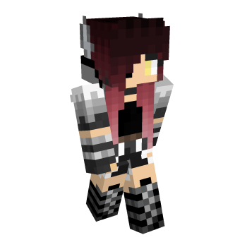 Brown Hair Magic Minecraft Skin