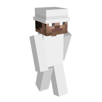 White Simple Minecraft Skin