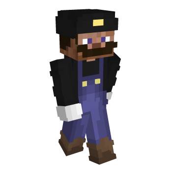 Steve Overalls Minecraft Skin