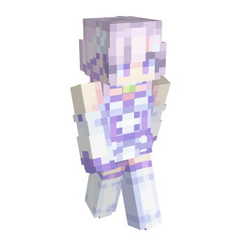 Long Hair Minecraft Skin