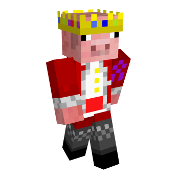 Technoblade Ribbon Minecraft Skin