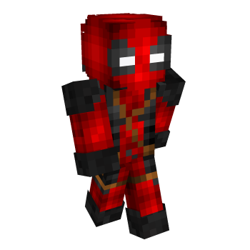 Deadpool Marvel Minecraft Skin