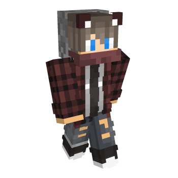 Maroon Tail Minecraft Skin