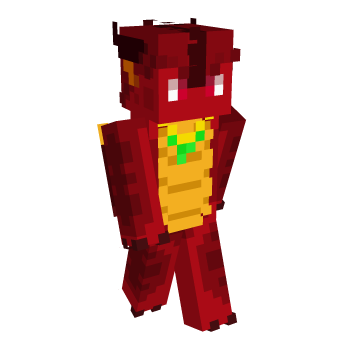Red Necklace Minecraft Skin