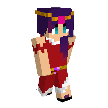 minecraft red dress Red Dress GF with Heels Minecraft Skin