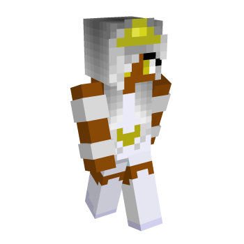 Silver Gold Minecraft Skin