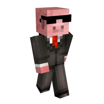 Technoblade Glasses Minecraft Skin