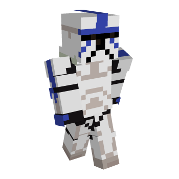 Clone Trooper Minecraft Skin