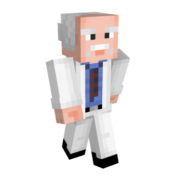 Einstein Half Life Minecraft Skin