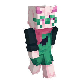 Axolotl Minecraft Skin