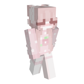 Bunny Strawberry Minecraft Skin
