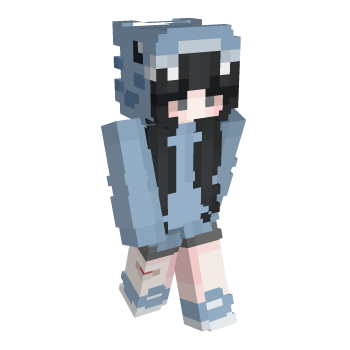 Shark Girl Minecraft Skin