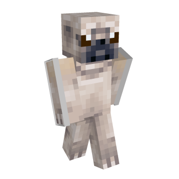 Pug Minecraft Skin