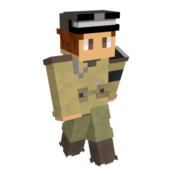 Ww2 Lieutenant Minecraft Skin