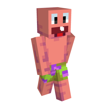 Spongebob Patrick Minecraft Skin