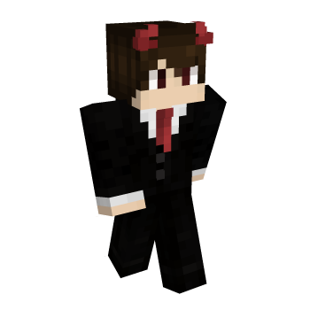 Suit Devil Minecraft Skin