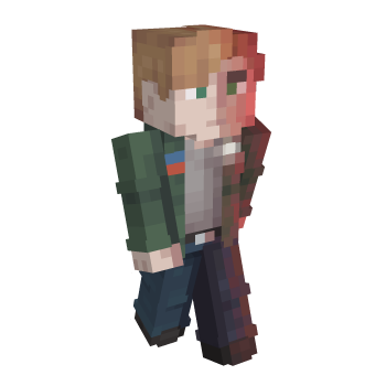 Red Jacket Minecraft Skin