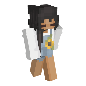 Brown Hair Sunflower Minecraft Skin