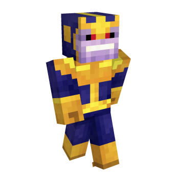 Alien Thanos Minecraft Skin