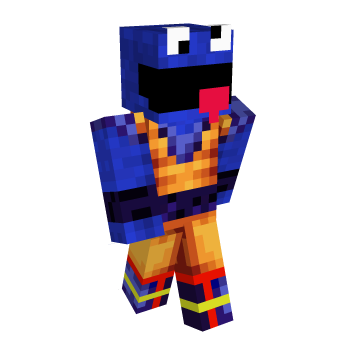 Cookie Goku Minecraft Skin