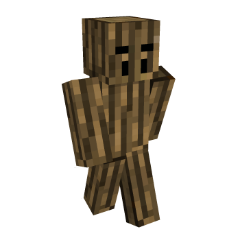 Log Wood Minecraft Skin