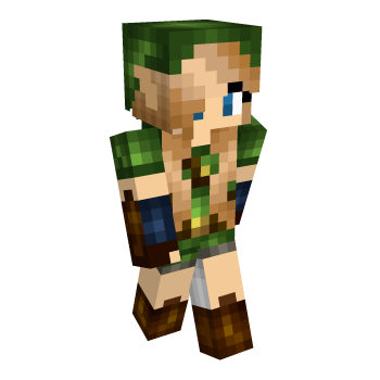 Hunter Girl Minecraft Skin