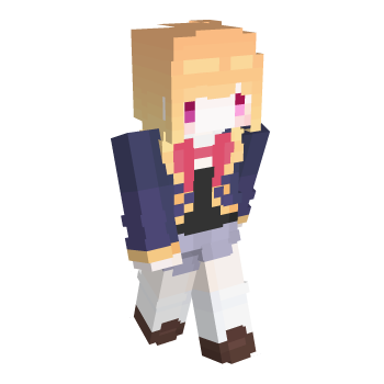 Anime School Minecraft Skin