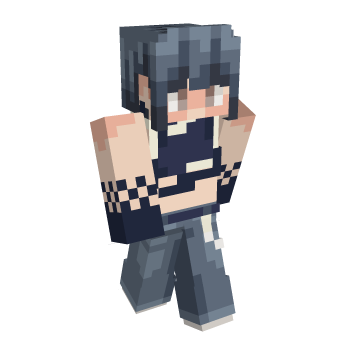 Gray Scene Minecraft Skin