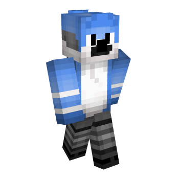 Bird Mordecai Minecraft Skin