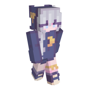 Purple Moon Minecraft Skin
