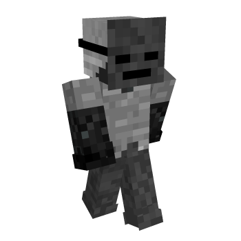 Wither Mask Minecraft Skin