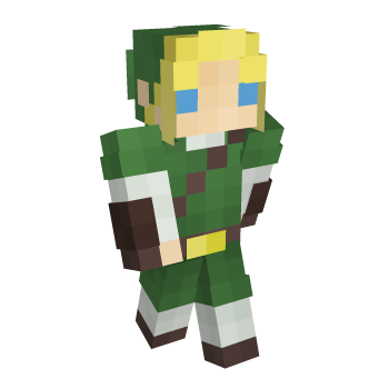 8Bit Warrior Minecraft Skin