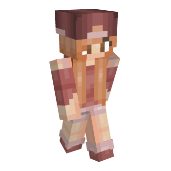 Red Maroon Minecraft Skin