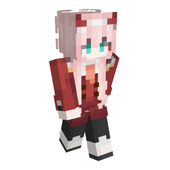 Long Hair Minecraft Skin