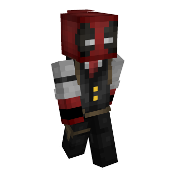 Marvel Deadpool Minecraft Skin