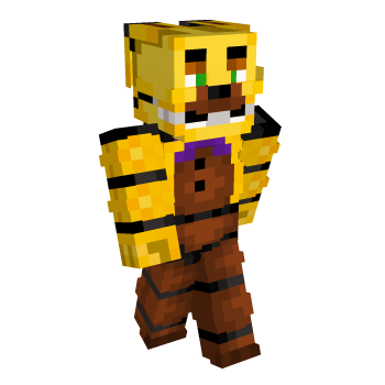 Bonnie Fredbears Family Diner Minecraft Skin