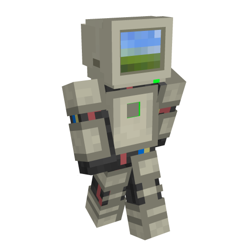 Pc Computer Minecraft Skin - Laby