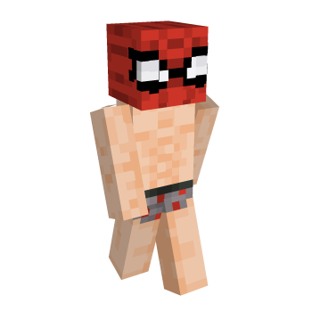 Spiderman Minecraft Skin