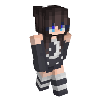 Witch Girl Moon Minecraft Skin