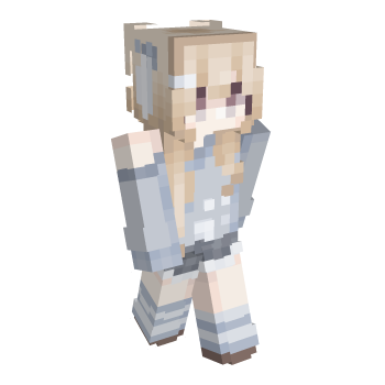Girl Blonde Minecraft Skin