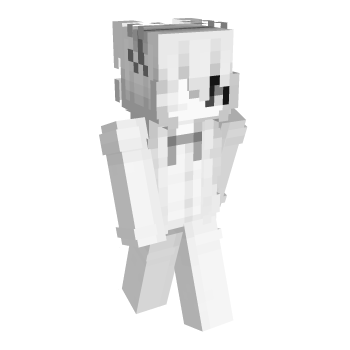 Ghost Minimal Minecraft Skin