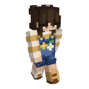 Brunette Minecraft Skin