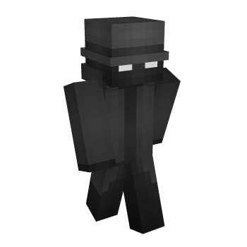 Mystery White Eyes Minecraft Skin