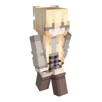 Blonde Cozy Minecraft Skin