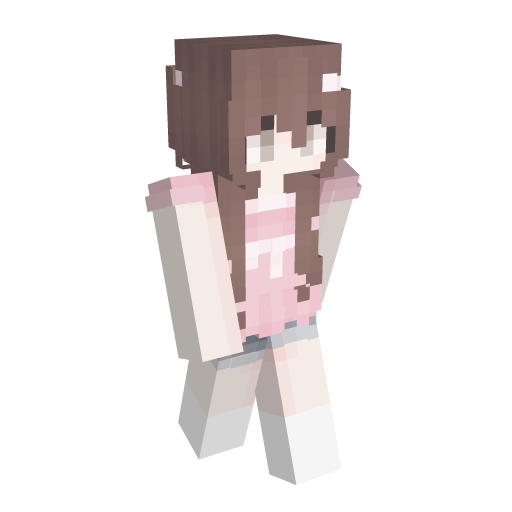 Girl Cute Minecraft Skin - Laby