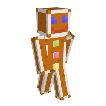 Cookie Festive Minecraft Skin