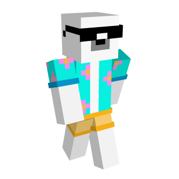 Summer Bear Minecraft Skin