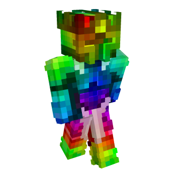 Rainbow Minecraft Skin
