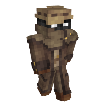 Brown Wizard Minecraft Skin