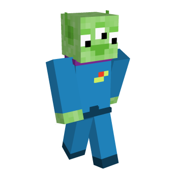 Alien Cute Minecraft Skin